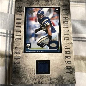 Junior Seau Memorabilia Card